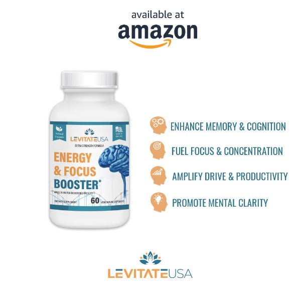 Levitate Energy and Focus Booster - Levitate USA™ Vitamins & Supplements