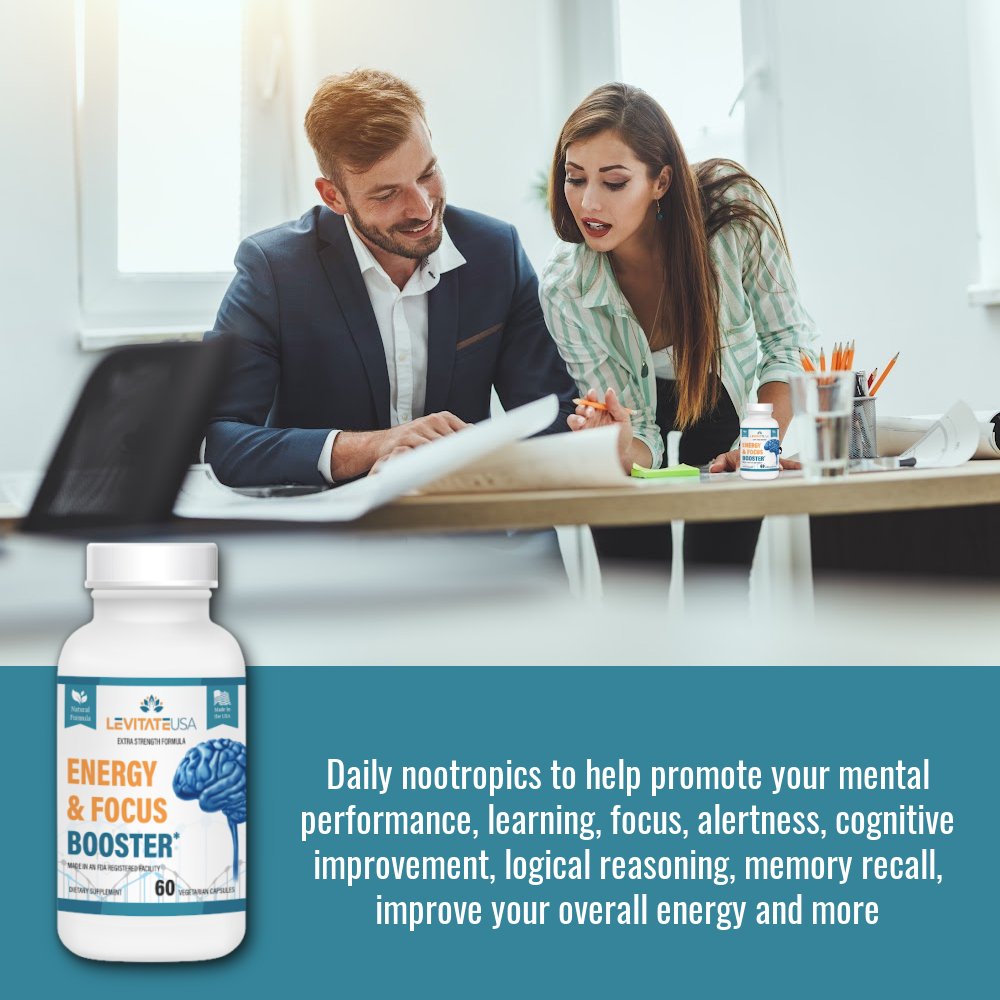 Levitate Energy and Focus Booster - Levitate USA™ Vitamins & Supplements